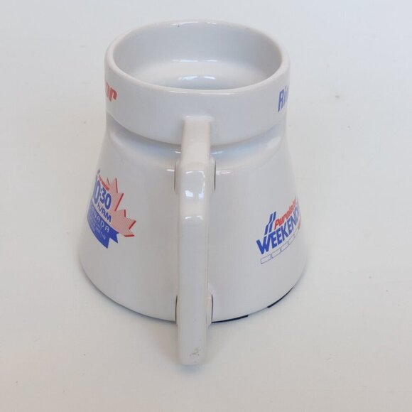 RETRO PUROLATOR Shipping Company Travel Mug Ceramic TRUCK HANDLE FRENCH - Picture 6 of 8